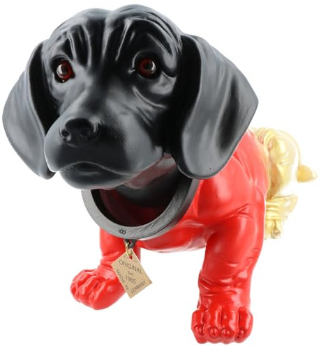 Der original Wackeldackel Deutschland, gross ca. 30x18,5cm, das Original seit 1965, the original booblehead large