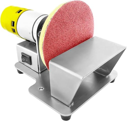 Levigatrice Da Banco, Mini Levigatrice A Nastro, Smerigliatrice A Nastro Elettrica, Macchina For Lucidatura E Affilatura Fai Da Te Multifunzionale, Design Con Cuscinetto Antiscivolo