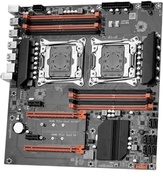 X99 Dual CPU Motherboard DDR4 M.2 USB3.0 E-ATX LGA2011-3 Support E5 2680 V4 CPU Server Motherboard
