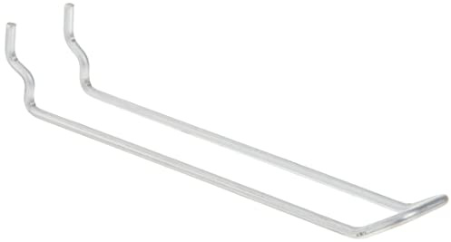 Azar Displays 701160 Safety Metal Loop Hook, 6