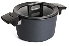 Woll 120CP Concept Plus Faitout en Fonte d'aluminium avec Couvercle Diamètre : 20 cm Hauteur : 11,5 cm 3 l