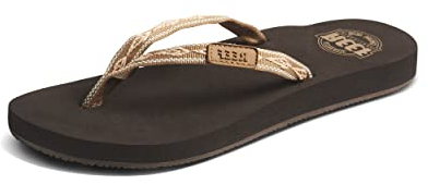 Reef GINGER, Damen Zehentrenner, Mehrfarbig (Brown/Peach Bpe), 38.5 EU (6 UK)