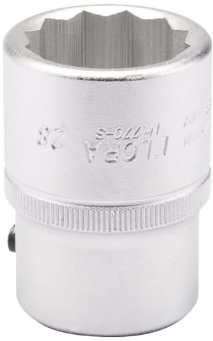 Draper 765 Elora Bi-Hexagon Socket, 3/4 Square Drive, 28mm