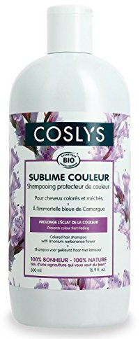 Coslys Shampooing Cheveux Colorés à l'Extrait d'Immortelle Bleue 500 ml