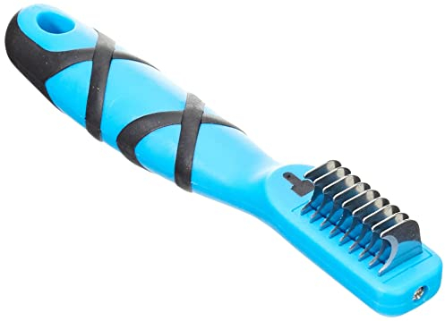 Groom Professional Matt Breaker for Long/Wooly Coats, Excellence in Animal Grooming, Professional Quality, Unique Soft-Grip, Non-Slip Handle, Pefect Tool for Dematting, 9 Blade