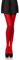 Antie Collant Lisse en Microfibre Vêtements Sexy Femme - 60 DEN (Rouge, M (Taille du Fabricant: 3))