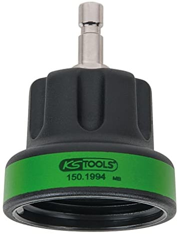 KS Tools 150.1994 Kühlsystem-Bajonettadapter, #22, IG M45x3, moosgrün