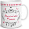 TRIOSK Tasse Mama mit Spruch Allerbeste Mama Geschenk lustig für Beste Mama der Welt Muttertagsgeschenk Mutter Frauen Muttertag Geburtstag, Keramik 300ml