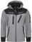 Rock Creek Herren Softshell Jacke Outdoor Regenjacke Windbreaker Softshelljacken Wanderjacke Skijacke Laufjacke Thermojacke Kapuze H-159 Grau M