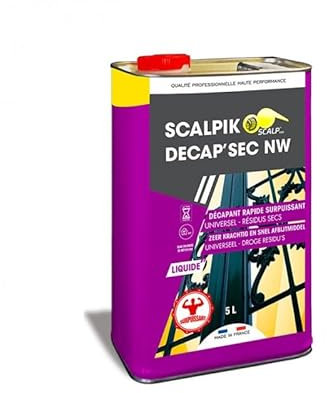 SCALP - Décapant liquide, sans rinçage - Scalpik Decap'sec NW - Conditionnement 5L