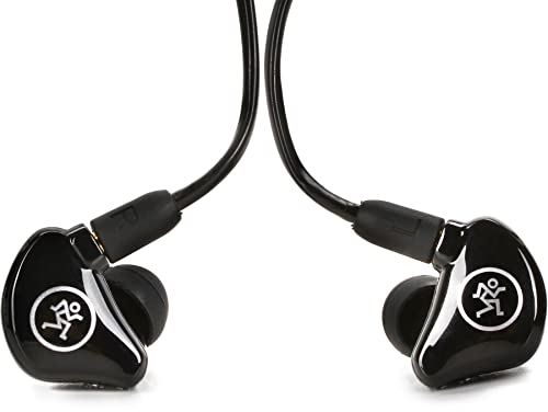 MACKIE MP-240 BTA Dual Hybrid Driver Professional In-Ear Monitors with Optional Bluetooth Adapter