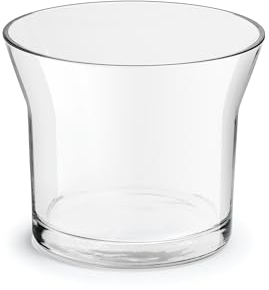 FRANCACOR Maceta Cristal para orquídeas 14 x 13 cms Transparente
