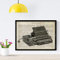 Nacnic Schreibmaschine Poster. Vintage Poster mit Definitionen. Innenarchitektur. A4-Format