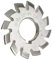 WEKOW 1PCS Modul 2 Durchmesser 22 Mm 20 Grad # 1-8 HSS Involute Zahnradfräser (#5)