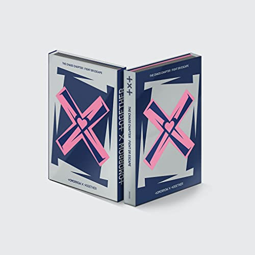 TXT - TOMORROW X TOGETHER – THE CHAOS CHAOS CHAPTER: FIGHT OR ESCAPE [FIGHT VER.] Album CD + Folded Poster + Bonus (Fotoaufkleber & Fotokarte)