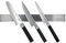 MEISTERKOCH Magnetleiste 60 cm Länge Edelstahl poliert, zum Kleben oder Bohren, ideal zum Platzieren von ca. 7 Messer & Gewürzdosen