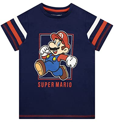 SUPER MARIO BROS Jungen T-Shirt Blau 104
