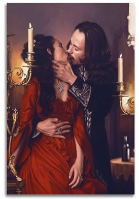 VZRSQZK Dracula-Film-Poster, dekoratives Gemälde, Leinwand-Wandposter und Kunstdruck, modernes Familienschlafzimmer-Dekor-Poster, 30 x 45 cm