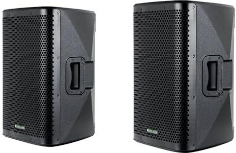 Pronomic C-210 MP 10 Enceinte de sono passive Set stéréo - 2 passif haut parleur 2 voies - Puissance : chacun 200 Watt (RMS), 800 Watt (Peak) - Woofer 10 - Puissance max. niveau de pression: 94 dB