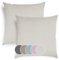 sleepling 4er Set 40 x 40 cm, Sofakissen mit Füllung und Bezug, Zierkissen aus robustem Polsterstoff, Dekokissen, Kopfkissen, Kissen für Couch, beige