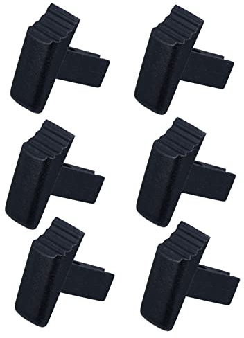 Hoement 6pcs Ladder Accessories Plastic Button for Extended Ladder Catch Telescopic Lock Button
