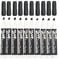 Volcanics Low Odor Chisel Tip Whiteboard Markers Dry Wipe Pens Pack of 10, Black