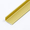Raouoae Profilés Décoratifs D'angle En Aluminium, Protection Intérieure 90cm 3 Pièces Pour Coins De Murs, Finition Élégante Et Pratique Pour Maison(Gold,10x20mm)
