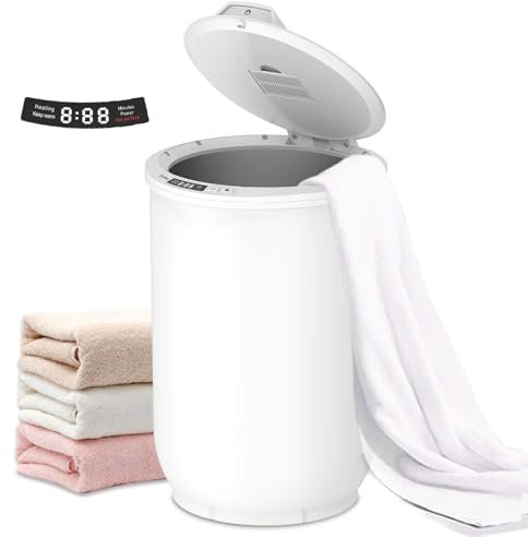 Trydow Ultra Large Capacity Towel Warmer Bucket, Rapid Heating with Timer, One-Button Digital Display Control, Safety Lock, Gifts for Him & Her, Auto Shut-Off, Fits 2 Large, Blankets, Bathrobes, PJ's