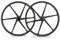 ICAN Vortex 6S Carbon Gravel Bike Laufradsatz Hakenlos Tubeless (Road HG Freehub)