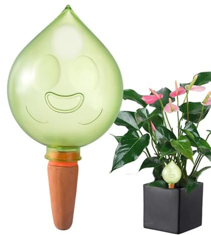 Vuggdt Irrigazione Automatica per Piante, irrigazione per Piante da Esterno, Gocce d'Acqua sigillabili, Pali per irrigazione delle Piante per Uso Quotidiano in casa in Vacanza, per Interni Esterni