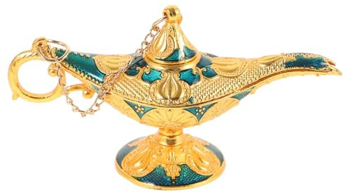 Cabilock 2st Aladins Lampe Lampendekor Wünschen Petroleumlampe Lampen Für Party Wünschen Lampenmodell Dekore Wunschlampenmodelldekore Lampendekorationen Wünschen Blue Zinklegierung