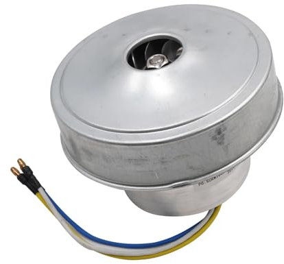 AMEHRU 130120 DC 24V/48V Brushless High Pressure Large Air Volume Vacuum Cleaner Seeder Mechanical Equipment Blower, Centrifugal Fan(24V Blower and Drive)
