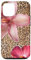 iPhone 12/12 Pro Pink Flowers On Cheetah Y2K Leopard Summer Print Case