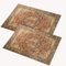 AMEHA Washable Door Mats Indoor 40x60 cm 2 Pack Heavy Duty Doormats Outdoor Soft Fluffy Door Mat Low Profile High Absorbent Non Slip Floor Mat Welcome Entrance Doormats (Majestic)