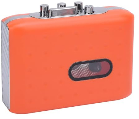Portable Cassette Tape Player, USB C -Kassette Zum MP3 -Digitalkonverter in MIC, Kassetten -Kassettenrekorder, Tragbarer Tape Player Audio -Kassette Zum Digitalkonverter