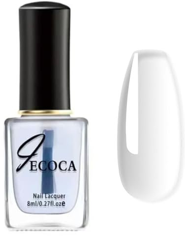 Clear Nail Varnish Top Coat - Nail Polish Brightt Oil - 8ML High Glossy Nail Polish - Transparent Air Quick Dry Long Lasting Nail Varnish For Manicure Women Girls DIY No Need Lamp Cure Nail Art Salon