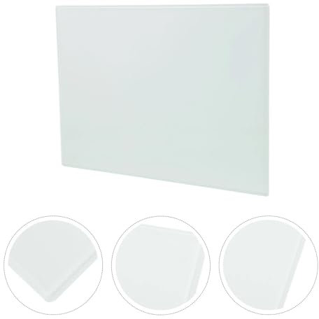Transparentes Schneidebrett Glas-Schneidebrett, Küchenutensilien, klare Obstbretter, kleine Matte, for Kochen, Hacken als Werkzeug Zum Schneiden Von Lebensmitteln