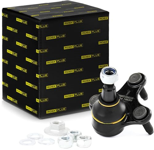 RIDEX PLUS 2462S0116P Traggelenk Führungsgelenk Vorne Kompatibel mit VW Golf 7 Schrägheck 5G1, BQ1, BE1, BE2 Passat Variant 3G5, CB5 TIGUAN 5N Passat Variant 3C5, SKODA Octavia III Combi 5E5