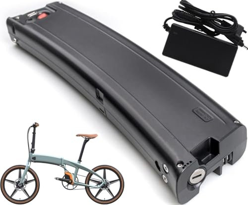 36V 24V Batterie Pour Vélo Électrique Pliable 10,5Ah 14Ah Batterie Lithium-Ion Intégrée Pour Vélo Électrique 250 W / 500 WAvec Chargeur Port USB 24V 14Ah