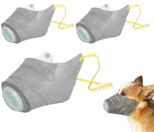 Hundemaske Gesichtsmaske Mit Luftfilter Wiederverwendbar