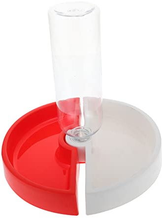 Milisten Two Cat Bowl Automatic Water Feeder Pet Food Bowl Convenient for Pet Cat Feeding at Home Travel