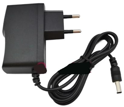 1 Adaptateur Secteur 9 V 300 mA 0,3 A 5,5 mm x 2,1 mm