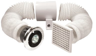 Manrose 100mm Shower Light/Extractor Fan