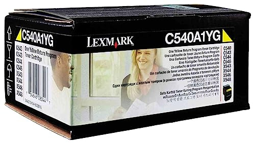Lexmark C540A1YG Toner Cartridge - Yellow