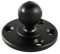 A.I.V. RAM Mount C-Kugel (1,5 Zoll) con runder Lochplatte (9,3 cm)