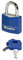 Master Lock 9131 Cadenas pour vestiaire, malle, armoire, 30mm, serrure à clé, corps en aluminium (couleurs assorties), 9131EURDCOL