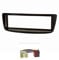 tomzz Audio 2455-010 Radioblende Set kompatibel mit Toyota Aygo schwarz mit Radioadapter ISO