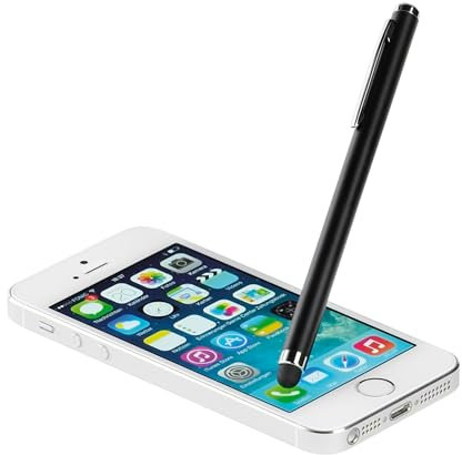 Vivanco Classic Aluminium Eingabestift für kapazitive Display schwarz