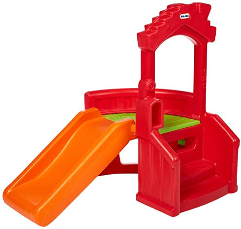 Little Tikes Climb 'n Slide Playhouse - Indoor & Outdoor Playset - Steps, Large Platform, Hideaway, Letterbox - Easy-To-Climb - Encourages Active Play - For Ages 18 Months Plus - Assembly Required