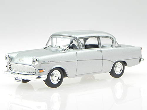 Eaglemoss Opel Olympia Rekord P1 Silber Modellauto in Vitrine 1:43
